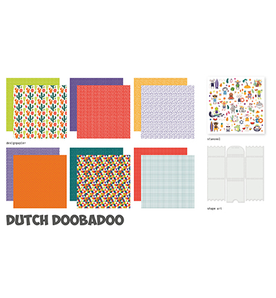 473.005.008 - Dutch DooBaDoo - Crafty Kit XL Tropical Vibes