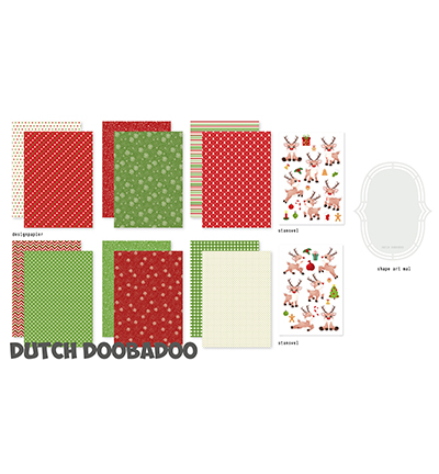 473.005.017 - Dutch DooBaDoo - Crafty Kit - Rudolph