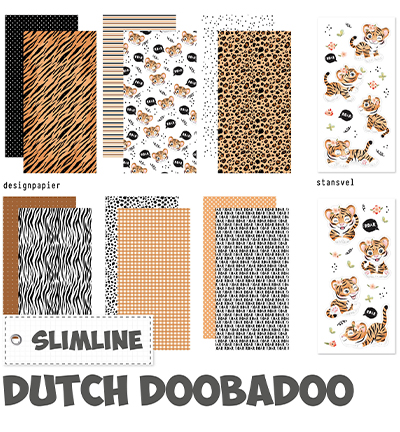 473.005.018 - Dutch DooBaDoo - Crafty Kit Slimline Wild about you