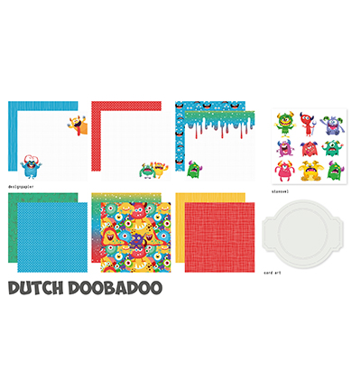 473.005.030 - Dutch DooBaDoo - Crafty Kit Monster House