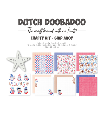 473.005.038 - Dutch DooBaDoo - Crafty Kit Ship Ahoy