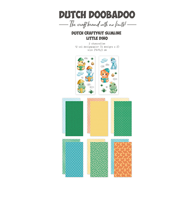 473.005.043 - Dutch DooBaDoo - CraftyKit Slimline Dinos