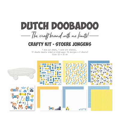 473.005.046 - Dutch DooBaDoo - Crafty Kit Petits mecs
