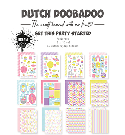 473.005.049 - Dutch DooBaDoo - Papier Get this party started