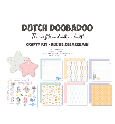 473.005.065 - Dutch DooBaDoo - Craftykit Kleine zeemeermin