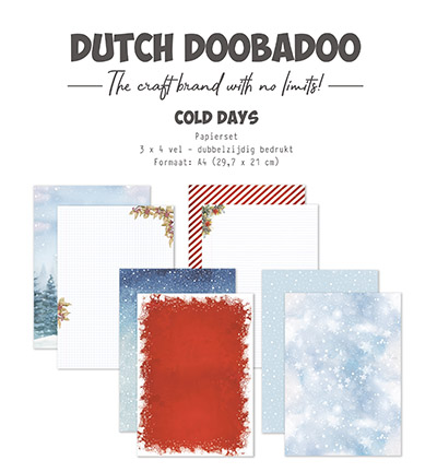 473.005.068 - Dutch DooBaDoo - Designpapier Cold Winter