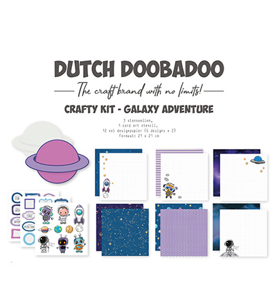473.005.078 - Dutch DooBaDoo - Craftykit Galaxy Adventure