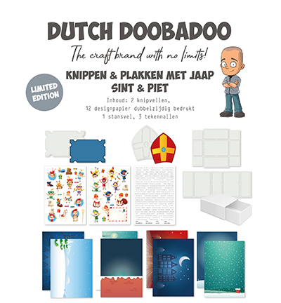 473.013.007 - Dutch DooBaDoo - Knippen plakken Sint en Piet