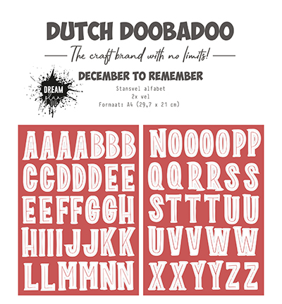 474.007.020 - Dutch DooBaDoo - Stansvel Alfabet to Remember
