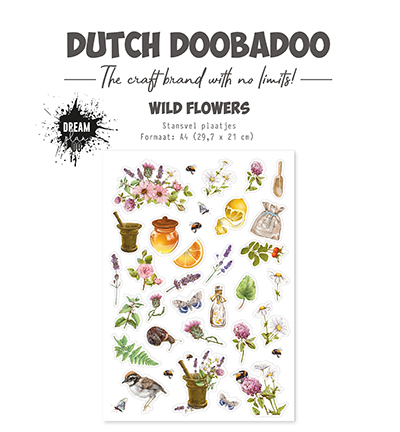 474.007.027 - Dutch DooBaDoo - Stansvel Wild Flowers