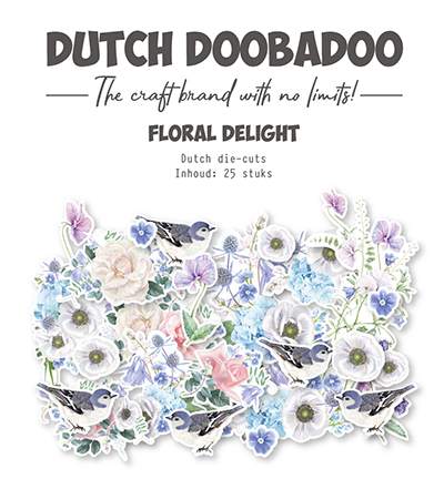 474.007.032 - Dutch DooBaDoo - Floral Delight Dutch die-cuts