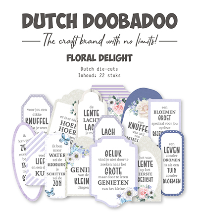 474.007.033 - Dutch DooBaDoo - Floral Delight Dutch die-cuts