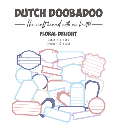 474.007.034 - Dutch DooBaDoo - Floral Delight Dutch die-cuts