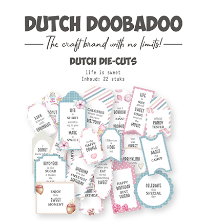 474.007.039 - Dutch DooBaDoo - Die-Cuts Life is Sweet 2