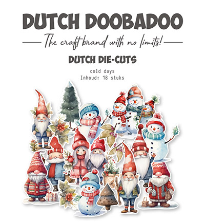 474.007.045 - Dutch DooBaDoo - Die-cuts Cold Winter