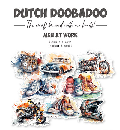 474.007.047 - Dutch DooBaDoo - DDBD Die-cuts Men at work