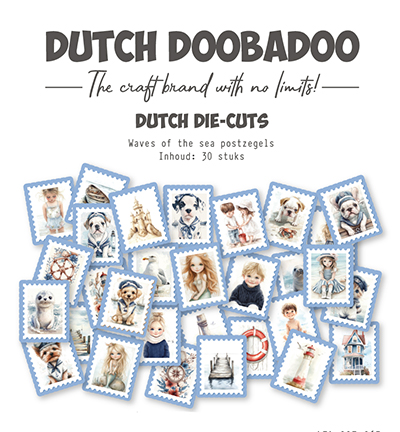 474.007.063 - Dutch DooBaDoo - Die-cuts Waves of the Sea
