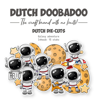 474.007.504 - Dutch DooBaDoo - Die-cuts Galaxy adventure