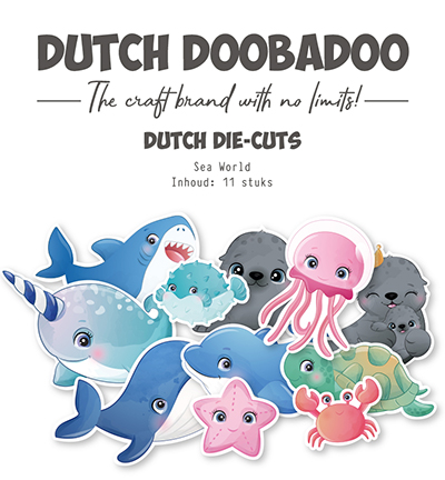 474.007.506 - Dutch DooBaDoo - Die-cuts Sea World