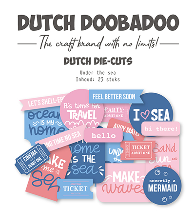 474.007.507 - Dutch DooBaDoo - Die-cuts under the sea