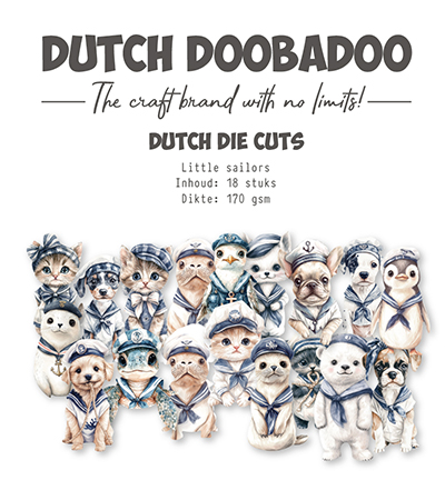474.007.509 - Dutch DooBaDoo - Collage Die-cuts Little Sailor