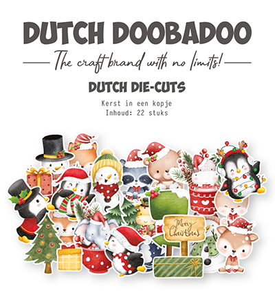 474.007.510 - Dutch DooBaDoo - Die-cuts Christmas in a cup