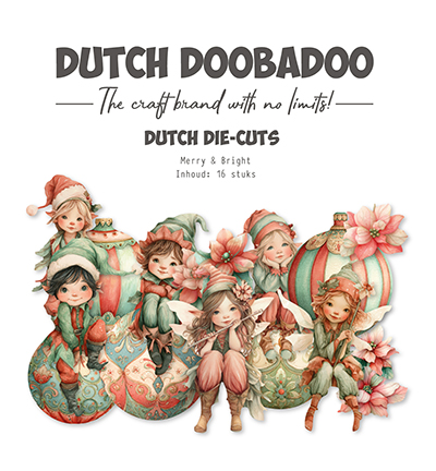 474.007.511 - Dutch DooBaDoo - Collage Die-cuts Merry & Bright
