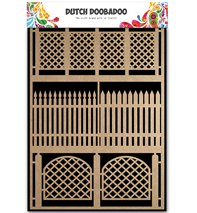 479.002.005 - Dutch DooBaDoo - Kraftpapier Fences
