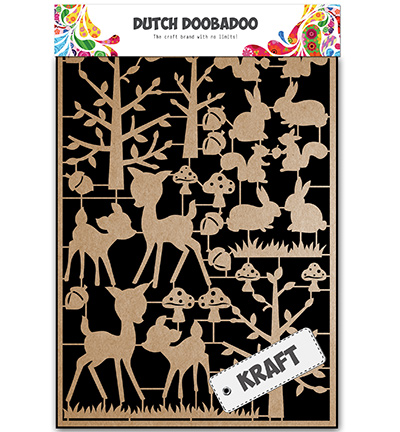479.002.011 - Dutch DooBaDoo - Dutch Craft Art Forest Animals