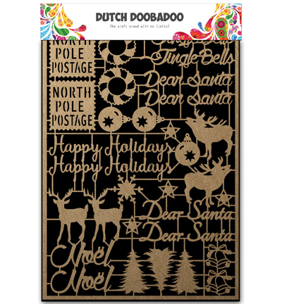479.002.012 - Dutch DooBaDoo - Craft Art A5 Christmas