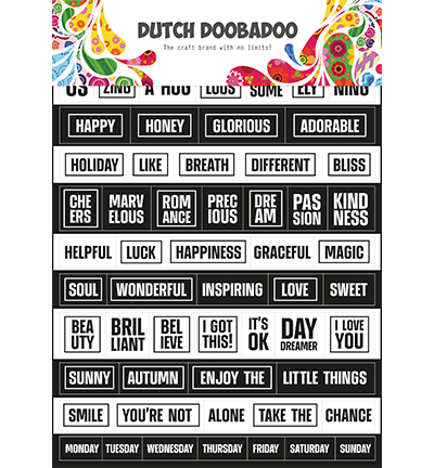 491.200.023 - Dutch DooBaDoo - Dutch Sticker Art  Blocks