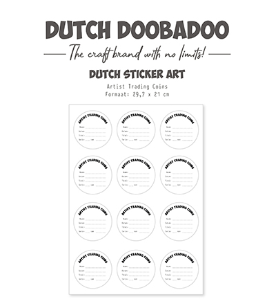 491.200.031 - Dutch DooBaDoo - Sticker Art  ATC