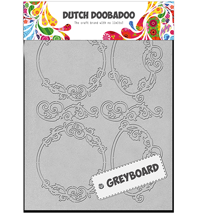 492.500.001 - Dutch DooBaDoo - Greyboard Frames Round