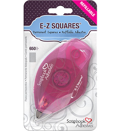 01206-6 - 3L Scrapbook Adhesives - E-Z Squares REFILLABLE – SQUARES (650) - perm.