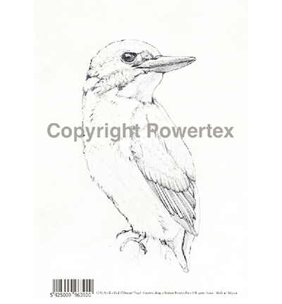 392 - Powertex - Bird B&W