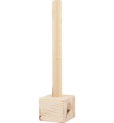 0126 - Powertex - Pedestal, wood