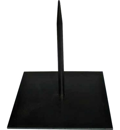 0169 - Powertex - Support noir (cheville 10cm)