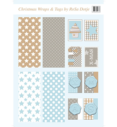 wraps & Tags - Rosa Dotje - Christmas Wraps & Tags