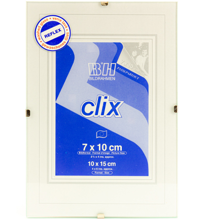ClixSet5 - Kippers - Clix Bilderrahmen, mit Glas und fester Rückseite, Set (5)