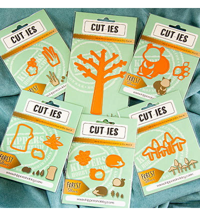 set Cut-ies - CUT-IES - Set 6 Cut-ies Forest Fellows