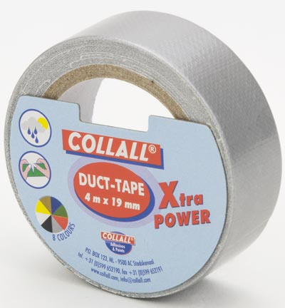 COLTT1960 - Collall - Textilklebeband Grau
