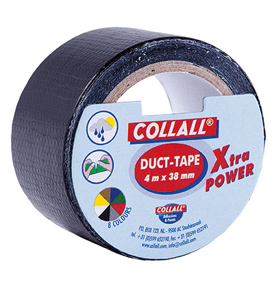 COLTT3863 - Collall - Textilklebeband Schwarz