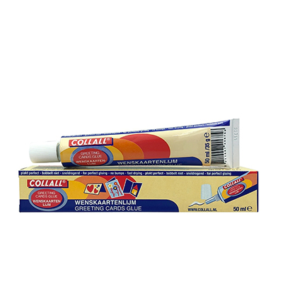 COLWK0050DS - Collall - Wenskaartenlijm in tube in doosje