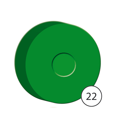 COLPB4422 - Collall - Paint pucks dark green