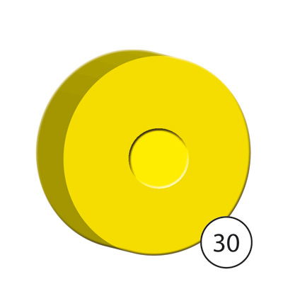 COLPB4430 - Collall - Paint pucks yellow