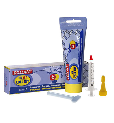 COLKIT0080DP - Collall - Collall Display Kit tube + acc.(zonder siliconen)