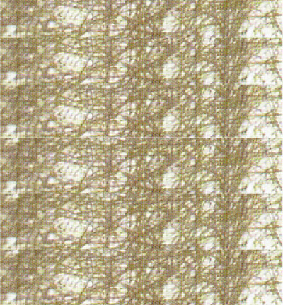 118.199 - Le Suh - (10) intissue toile d\\araignée dorée