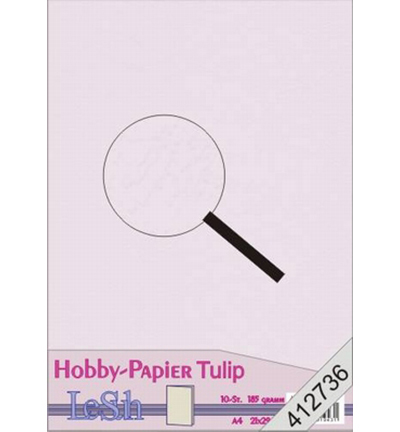 412736 - Le Suh - Hobbypapier Tulip, Lila