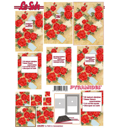 630.090 - Le Suh - rozen, rood
