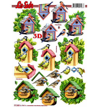 777.322 - Le Suh - 3D Decoupage Bogen